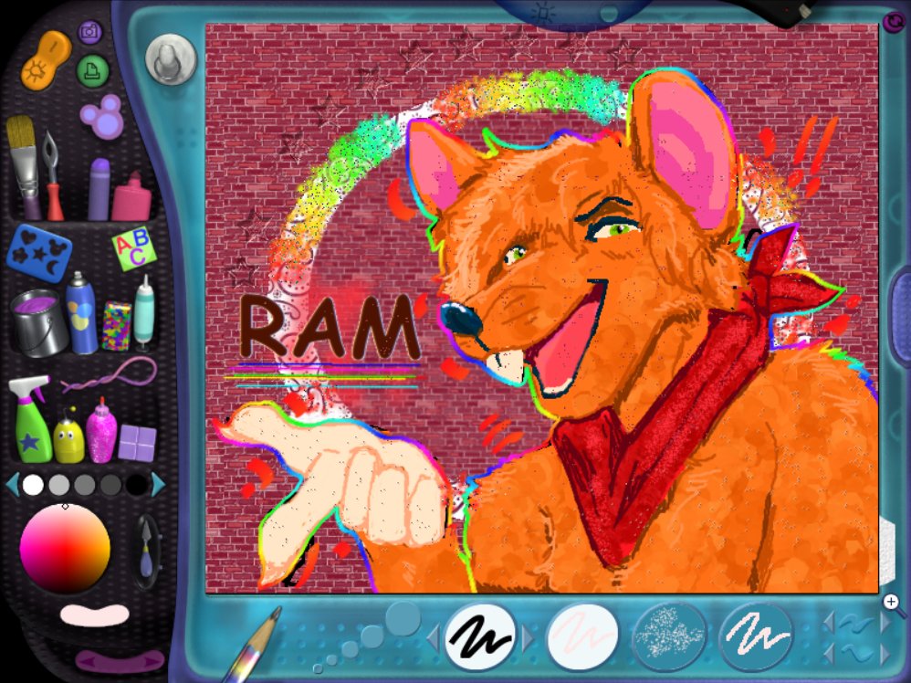 Commission for MouseRam, made in Disney Magic Artist Studio Deluxe