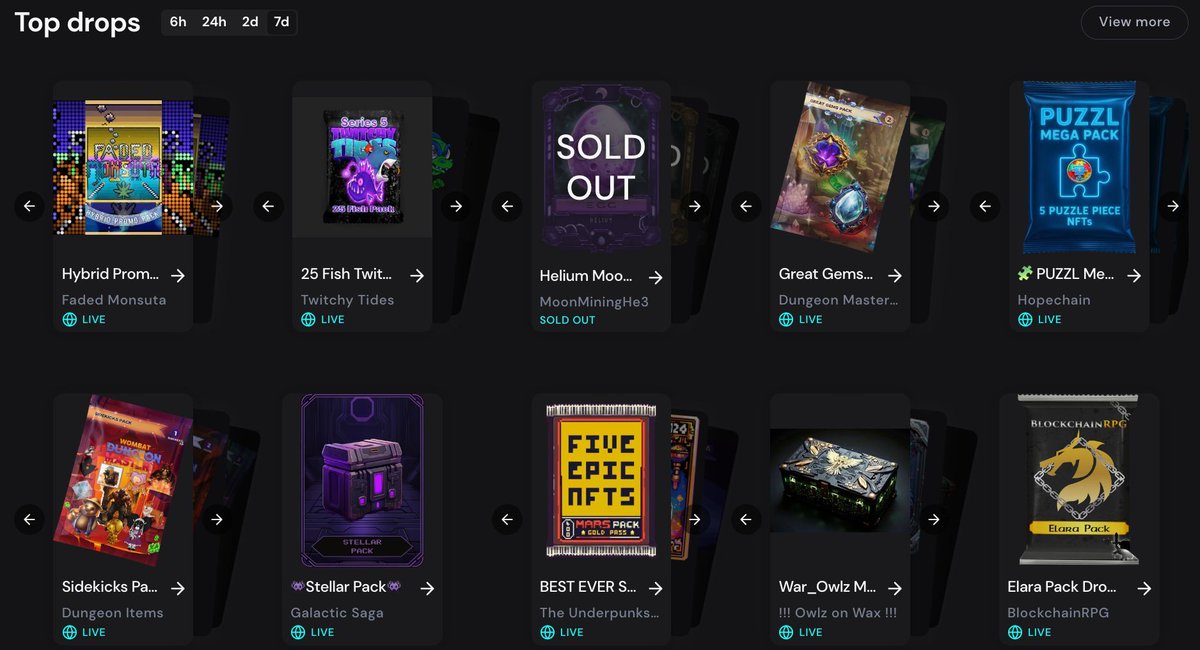 NeftyBlocks (@neftyblocks) on Twitter photo 🔥 Weekly Top Drops on NeftyBlocks! 🔥
1️⃣ Hybrid Promo Pack Drop - Whitelist by <a href="/FadedMonsuta/">FadedMonsuta</a>
2️⃣ 25 Fish Twitchy Tides Series 5 Pack by <a href="/TwitchyTides/">Twitchy Tides</a>
3️⃣ Helium Moon Egg 2025 by <a href="/moonmininghe3/">Moon Mining He3</a>
Another week, another round of amazing drops — all thanks to this community! 🔥 Weekly Top Drops on NeftyBlocks! 🔥
1️⃣ Hybrid Promo Pack Drop - Whitelist by <a href="/FadedMonsuta/">FadedMonsuta</a>
2️⃣ 25 Fish Twitchy Tides Series 5 Pack by <a href="/TwitchyTides/">Twitchy Tides</a>
3️⃣ Helium Moon Egg 2025 by <a href="/moonmininghe3/">Moon Mining He3</a>
Another week, another round of amazing drops — all thanks to this community!