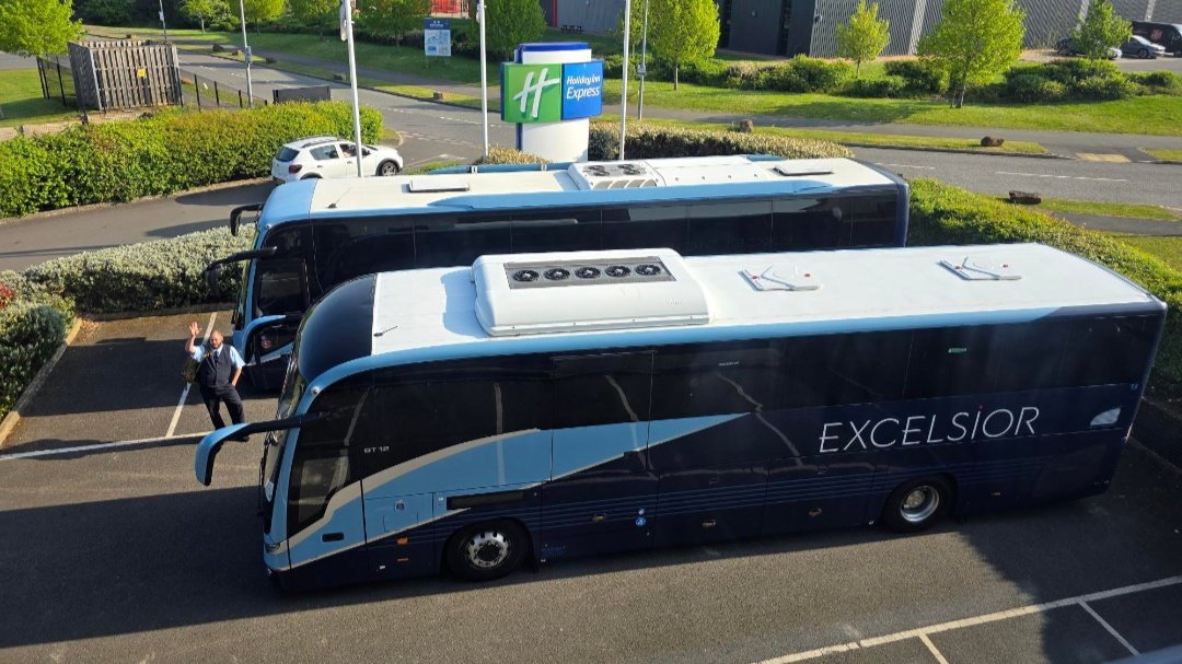 Excelsior Coaches (@excelsiorcoach) on Twitter photo Wouldn't our job be great if every time <a href="/ExcelsiorCoach/">Excelsior Coaches</a> require parking it is as straightforward as this weekend.
Thank you: <a href="/thenec/">The NEC</a> , <a href="/TheO2/">The O2</a> , <a href="/HIExpress/">Holiday Inn Express by IHG</a> (Kettering) and <a href="/BhamCityCouncil/">Bham City Council</a> - much appreciated π
#effortlesscoachhire #effortlessparking Wouldn't our job be great if every time <a href="/ExcelsiorCoach/">Excelsior Coaches</a> require parking it is as straightforward as this weekend.
Thank you: <a href="/thenec/">The NEC</a> , <a href="/TheO2/">The O2</a> , <a href="/HIExpress/">Holiday Inn Express by IHG</a> (Kettering) and <a href="/BhamCityCouncil/">Bham City Council</a> - much appreciated π
#effortlesscoachhire #effortlessparking