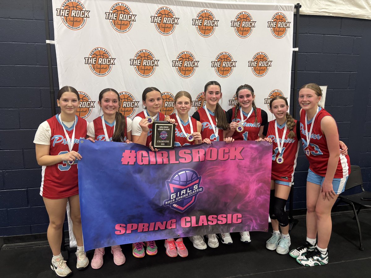 MTXE Premier Basketball (@mtxepremier) on Twitter photo 14U Darling closed out the #GirlsRock Spring Classic as Champions beating United Hoops 38-17 in the final 4 and knocking off 24up 34-25 in the ship. What a great start to Spring for this group! 👏
Congratulations Ladies & Coaches!
<a href="/Paulie932/">Paul Darling</a> <a href="/ROCKSpringClass/">The ROCK Spring Classic</a> 14U Darling closed out the #GirlsRock Spring Classic as Champions beating United Hoops 38-17 in the final 4 and knocking off 24up 34-25 in the ship. What a great start to Spring for this group! 👏
Congratulations Ladies & Coaches!
<a href="/Paulie932/">Paul Darling</a> <a href="/ROCKSpringClass/">The ROCK Spring Classic</a>