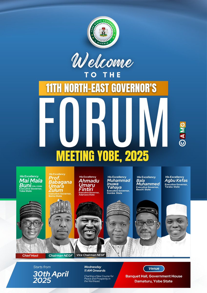 Yobe welcomes the future architects of the North East — the 11th Forum is here
H,E Mai Mala Buni CON