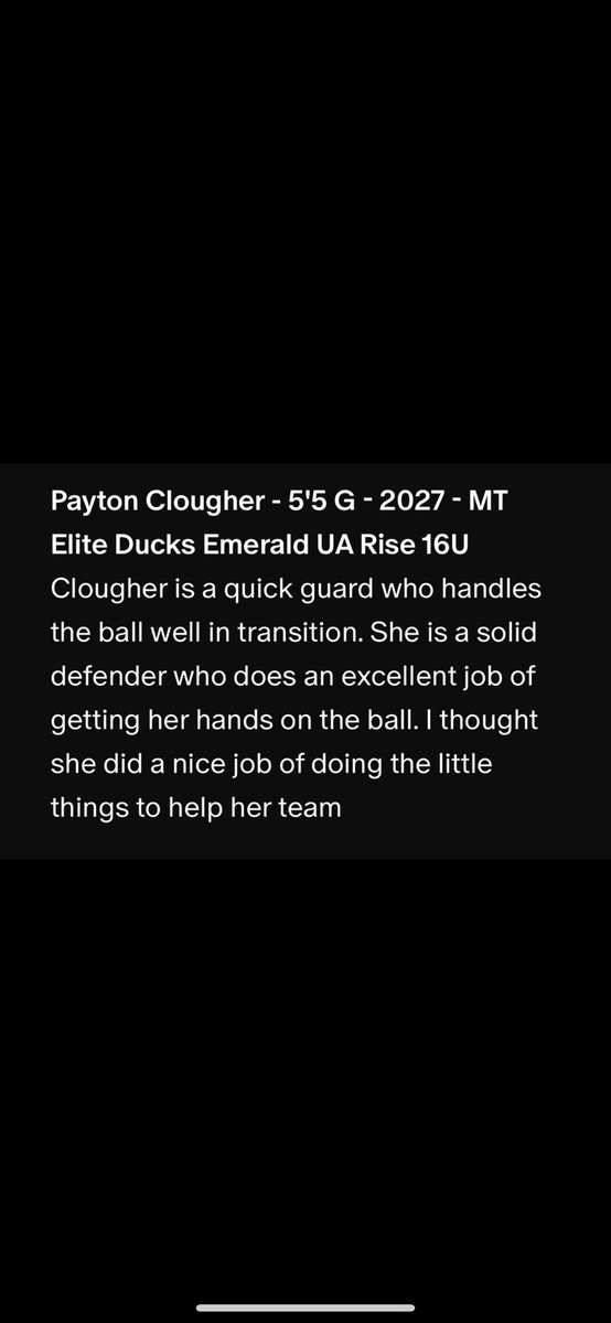 Thank you <a href="/AsherScouting/">Asher Scouting</a> for the mention and watching our game!! <a href="/MTEliteDucks/">MT Elite Ducks</a>