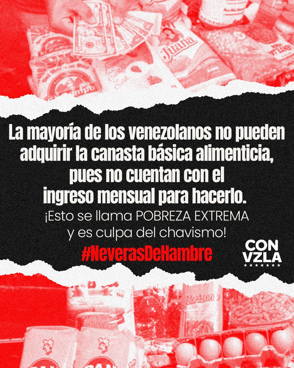 Con un salario mínimo de $1.75 al mes, Maduro condena a los venezolanos a la miseria absoluta.
Esto no es crisis: es destrucción deliberada.
#NeverasDeHambre
#Venezuela