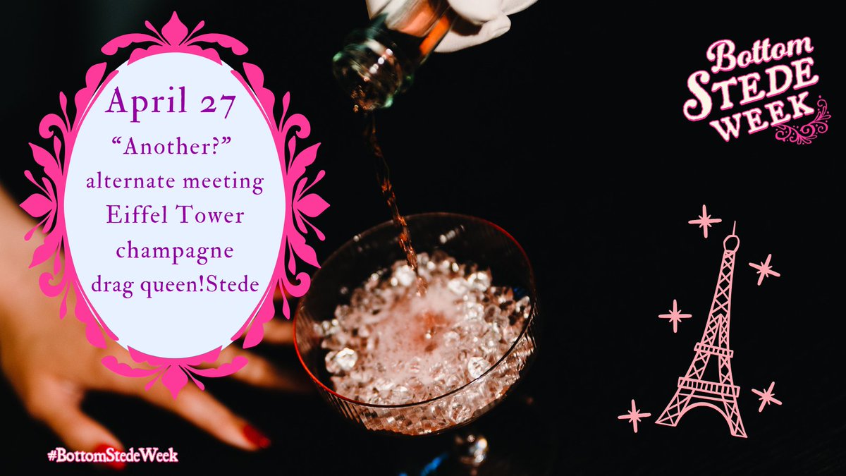 For anyone who still goes here... happy day one of #BottomStedeWeek !!!

(Come join us on bsky for more posts)