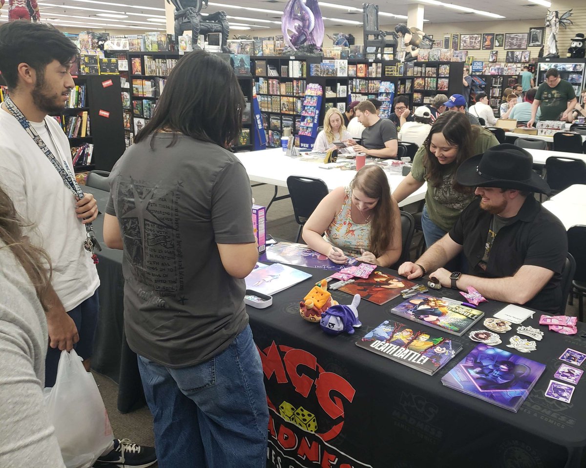Lizzy Hofe (@princessrizu) on Twitter photo Thank you SO MUCH to everyone who came to see us at <a href="/madnessgames/">Madness Games & Comics</a> yesterday!!! Such an absolute blast and it was so incredible to meet each and every one of you!! π What a complete honor that I get to be part of such an amazing group. Thank y'all for making it so special!!! Thank you SO MUCH to everyone who came to see us at <a href="/madnessgames/">Madness Games & Comics</a> yesterday!!! Such an absolute blast and it was so incredible to meet each and every one of you!! π What a complete honor that I get to be part of such an amazing group. Thank y'all for making it so special!!!