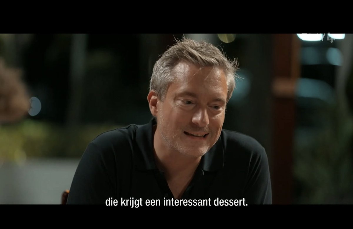 "Wanneer je hoort dat het dessert interessant wordt... en je niet zeker weet of dat goed of slecht nieuws is." #demol