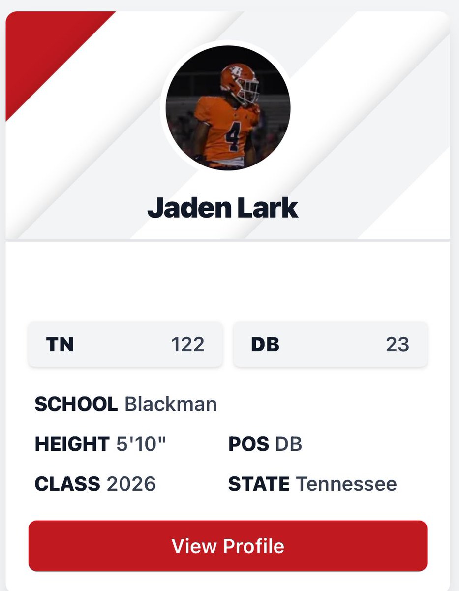 Lark🏝️™️ (@larkjaden14) on Twitter photo Blessed to be noticed and ranked by <a href="/PrepRedzoneTN/">Prep Redzone Tennessee</a> as a Top 25 DB in the state of TN🙏🏾 Blessed to be noticed and ranked by <a href="/PrepRedzoneTN/">Prep Redzone Tennessee</a> as a Top 25 DB in the state of TN🙏🏾