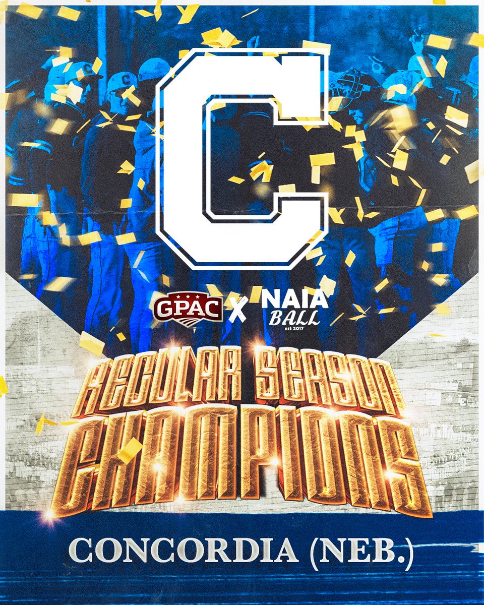 🚨 CUNE (37-9) wins the GPAC Regular Season Championship and clinches an automatic qualifier to the 2025 Opening Round. The Bulldogs will be the #1 seed in the conference tournament next week and will host their side of the bracket for the 7th time in the last 8 seasons