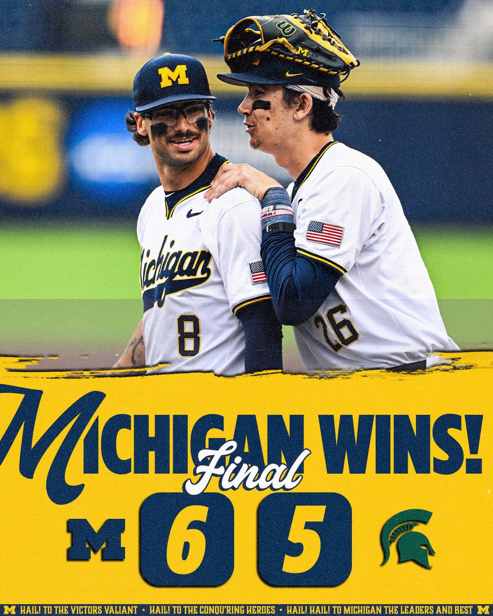 Michigan Baseball tweet media