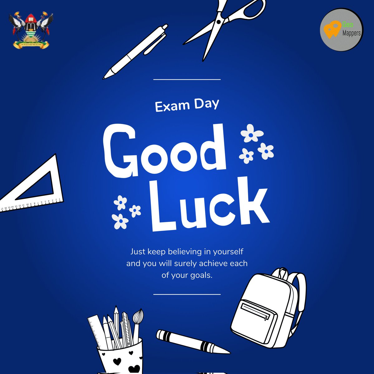 Geo Youthmappers (@geoyouthmappers) on Twitter photo GeoYouthMappers wishes all <a href="/Makerere/">Makerere University</a> University students utmost success in their examinations. Approach them with confidence, excellence awaits!💫💫 GeoYouthMappers wishes all <a href="/Makerere/">Makerere University</a> University students utmost success in their examinations. Approach them with confidence, excellence awaits!💫💫