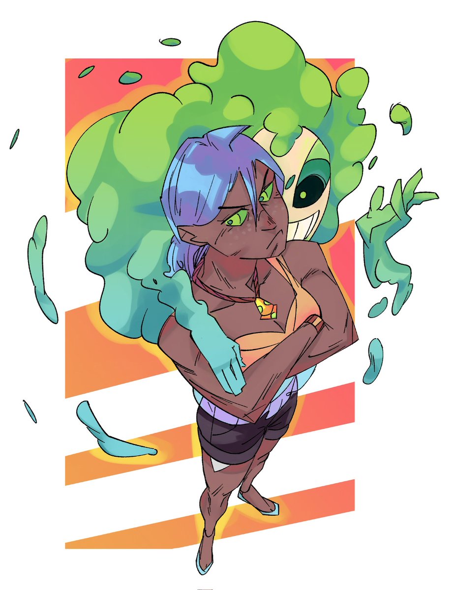 Montang_29's tweet photo. Aaravi and hex
#fanart #drawing #monsterprom https://t.co/3jdu5bnsfd