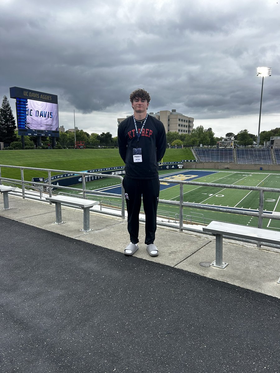 BrodyBreen's tweet image. Had a great time at UC Davis junior day!@WyattGardner23 @mcody83 @CoachATaylor3 @CoachChapatte @Coach_CoombsUCD @ttherzog @PGregorian @thompsonsctg @KTPrepElite