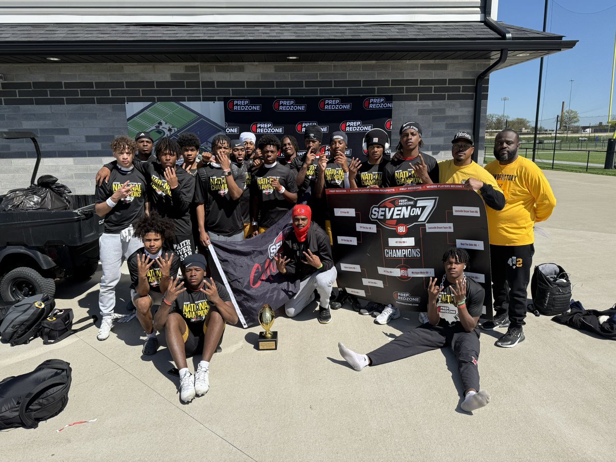 Prep Redzone 🏈 (@prepredzone) on Twitter photo Congrats to <a href="/412Elite_7v7FB/">412elite_7v7FB</a> on capturing the #PRZNationalChampionship 18U title. Won all 5 games today in runaway fashion. #PRZ7v7 Congrats to <a href="/412Elite_7v7FB/">412elite_7v7FB</a> on capturing the #PRZNationalChampionship 18U title. Won all 5 games today in runaway fashion. #PRZ7v7
