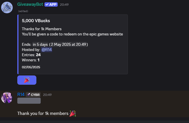 fentfn0's tweet photo. Fortnite Unban News
January unbans wrapping up — February unbans next!
5k V-Bucks giveaway in progress! 📷
Join us: https://t.co/NDLliJ2TNI
#FortniteUnban https://t.co/gp9xBuyoKg