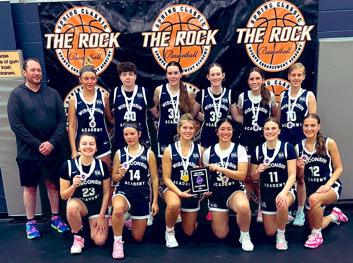 The ROCK Spring Classic (@rockspringclass) on Twitter photo 🚨CHAMPIONS🚨
Congratulations to <a href="/WiscoAcademy/">Wisconsin Academy</a> - Shepard for winning the 16U Division Championship at the 2025 Girls ROCK Spring Classic‼️
#GirlsROCK 🚨CHAMPIONS🚨
Congratulations to <a href="/WiscoAcademy/">Wisconsin Academy</a> - Shepard for winning the 16U Division Championship at the 2025 Girls ROCK Spring Classic‼️
#GirlsROCK