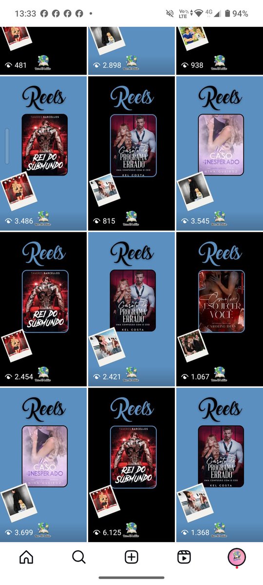 Babys 🧚🏼‍♀️

✨oie gatinhas autoras e gatinhos autores, estou com promo em prol da bienal e quem tiver interesse em fechar 5 reels por 50 reais pode me chamar aqui na dm✨