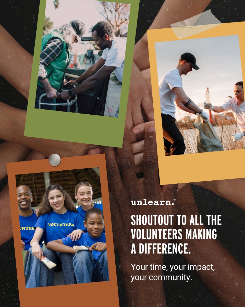 🙌 Shoutout to all the volunteers making a difference.

💪🏽Whether you’re showing up for your community, lending your time, or quietly working behind the scenes—you’re helping create spaces of care, connection, and change.

Volunteering doesn’t just support others—it strengthens