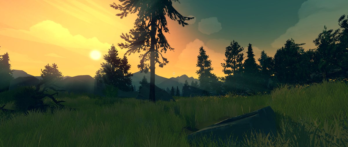 GeysaManoella's tweet image. jogo fofinho que combina com um domingo preguiçoso #Firewatch