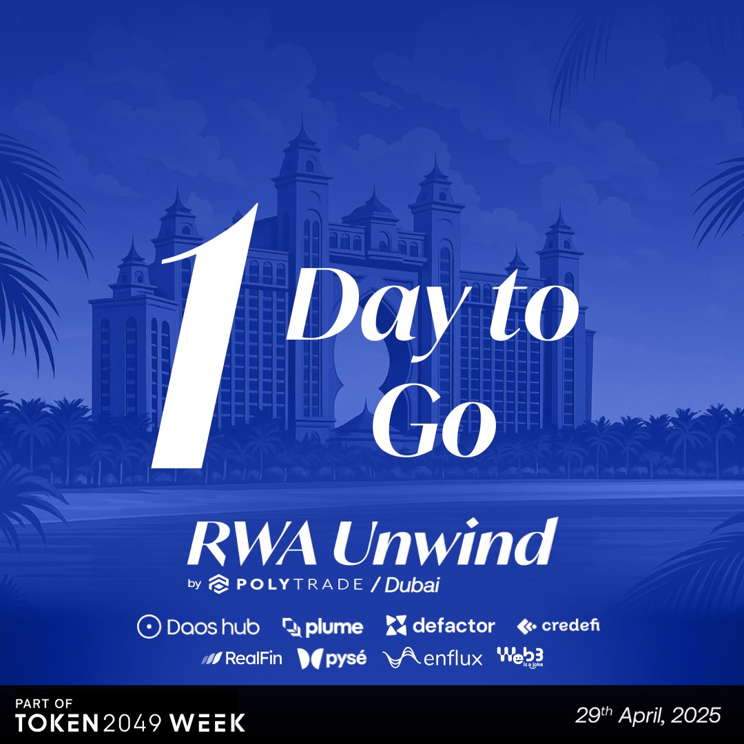 RWA Unwind | Token2049 Dubai ✈️🇦🇪 tweet media