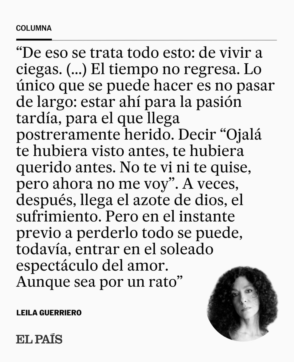 Para qué decir algo si ya lo dice todo ella.