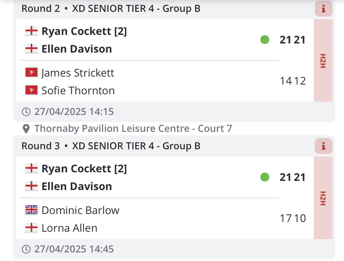 Huge well done to Elmfield player Ryan Cockett on winning the Mixed Doubles with Ellen Davison at the Tees Valley Tier 4 Tournament today! 🤩🏸🥇