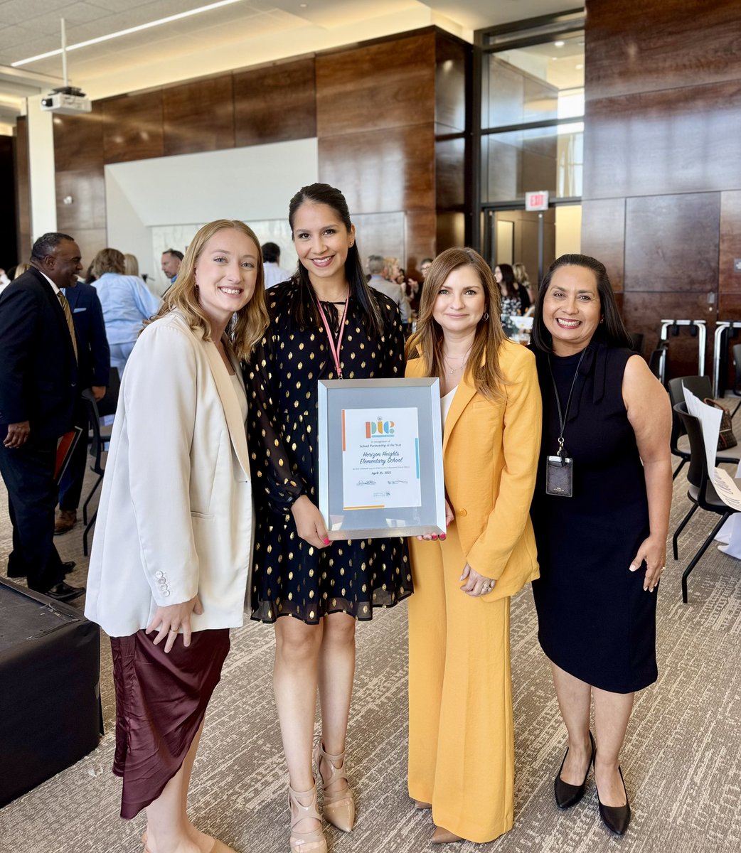 This young lady earned "School Partnership of the Year!" 

Well deserved honor! She is creative, dedicated &amp; ray of sunshine! Thank you for making our learning community BETTER! Congratulations, Ms. Guerrero!