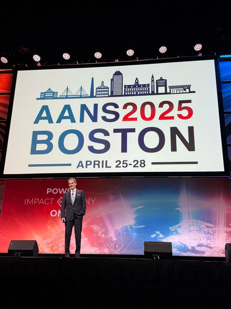 AllanLeviMD's tweet image. What a great AANS meeting in Boston - everyone enjoyed 🙌 neurosurgery alumni session and honoring our former cochair - @jacquesmorcos for his presidential year.
My wife @tererodrigueztv did an awesome job interviewing Bob Woodruff and Dr. Rocco Armando at the opening session.