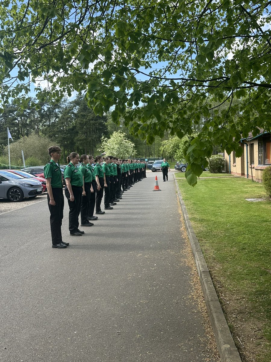 Great to see 28 of <a href="/stjohnambulance/">St John Ambulance England</a> finest young people from across the East Midlands complete their Cadet Leader Course today, taking their first step into leaderships and supporting our amazing young people 👍🏻