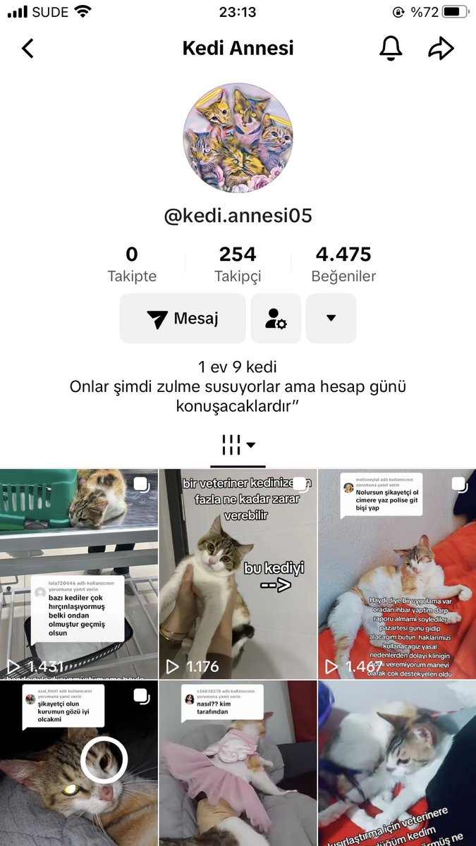 Ya siz nasıl veterinersiniz biz canlarımızı size emanet ediyoruz yazıklar olsun hayvan ne hale gelmiş bunun bedelini ödemek zorunda! Maalesef ki veterinerin adını paylaşamıyoruz 
Bu annemize destek olalım hiç bir hayvan sahipsiz değil!