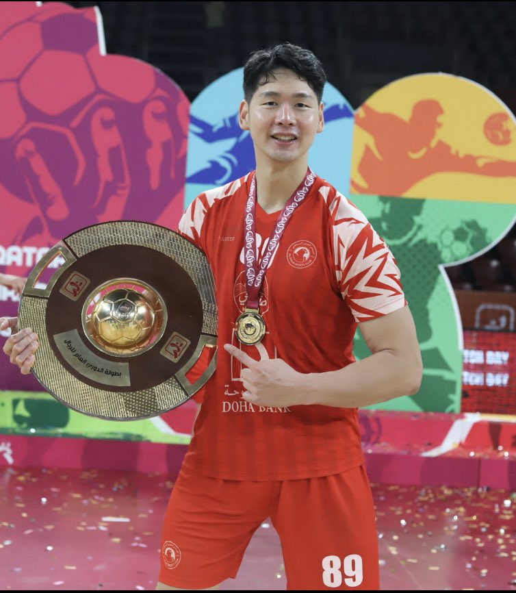 chaohsienchang's tweet photo. カタールリーグ優勝🏆🇶🇦
台湾人No.1 https://t.co/sY72gvki5u