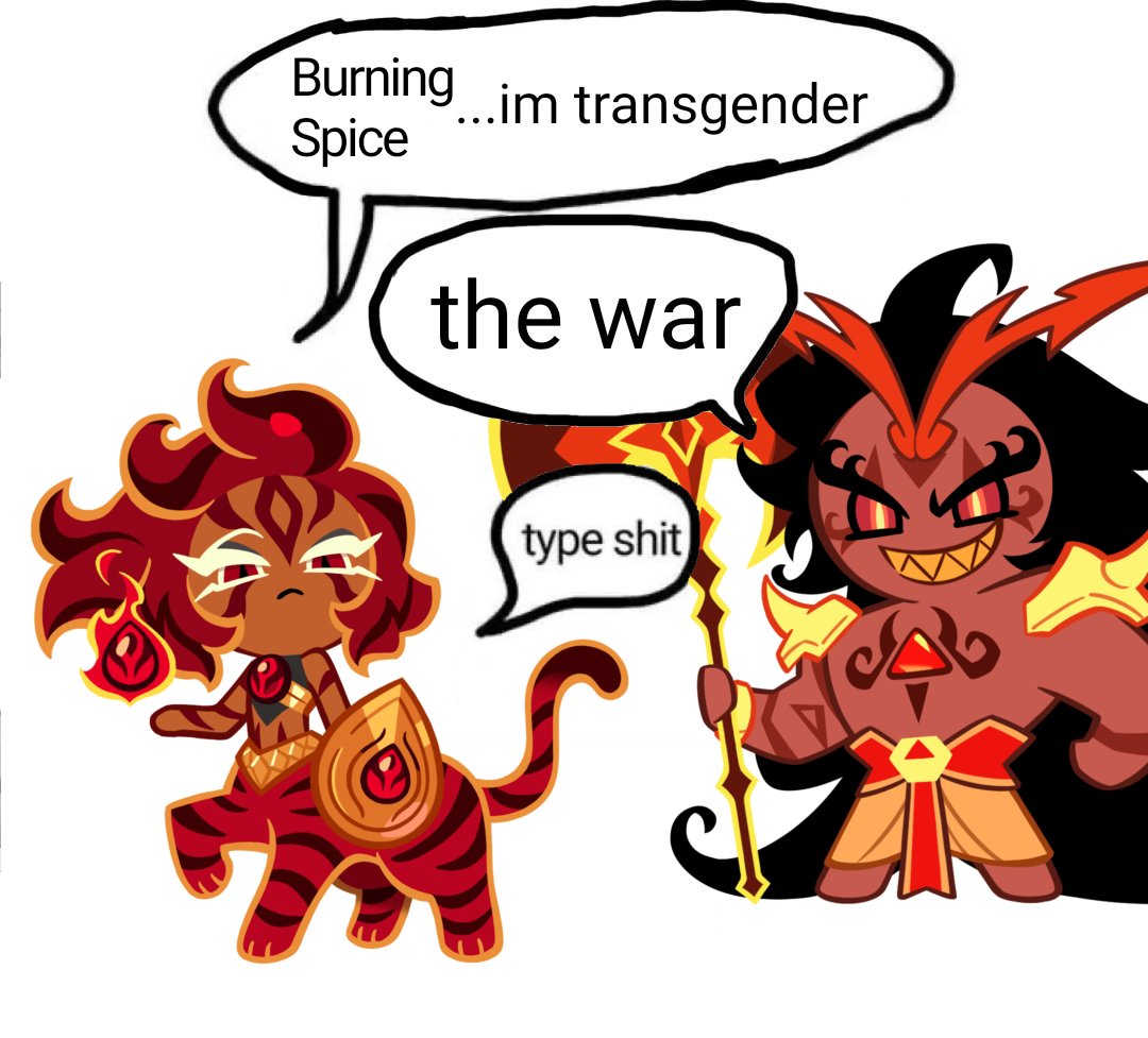 D3SPAIRISART's tweet image. Burning Spice is so auntie core if you think about it