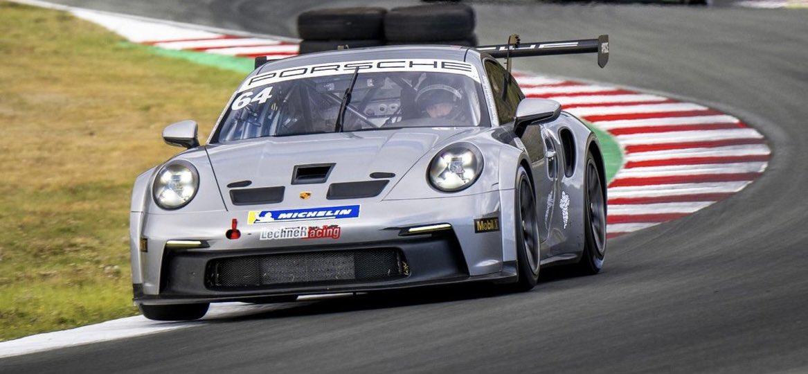 jaapvanlagen's tweet image. First podium of the season‼️ together with Tomasz Lach we finished P2 of the 100 miles of Slowakije 🇸🇰 #porschecentraleurope #lechnerracing #porsche