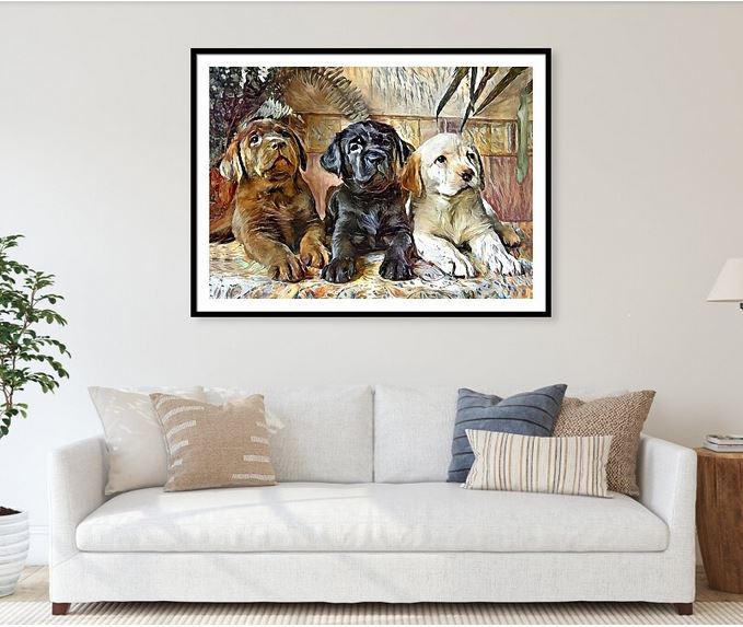 Sandi OReilly @sandioreilly 
Labrador Puppies Portrait Painted &gt; HERE: sandi-oreilly.pixels.com/featured/labra…

#labrador  #puppies #dogs #breed #cainine #portrait #studio #photograph #painted #expressions #loyal #adorable #playful #buyintoart #SandiOReillyArt More #art:sandi-oreilly.pixels.com