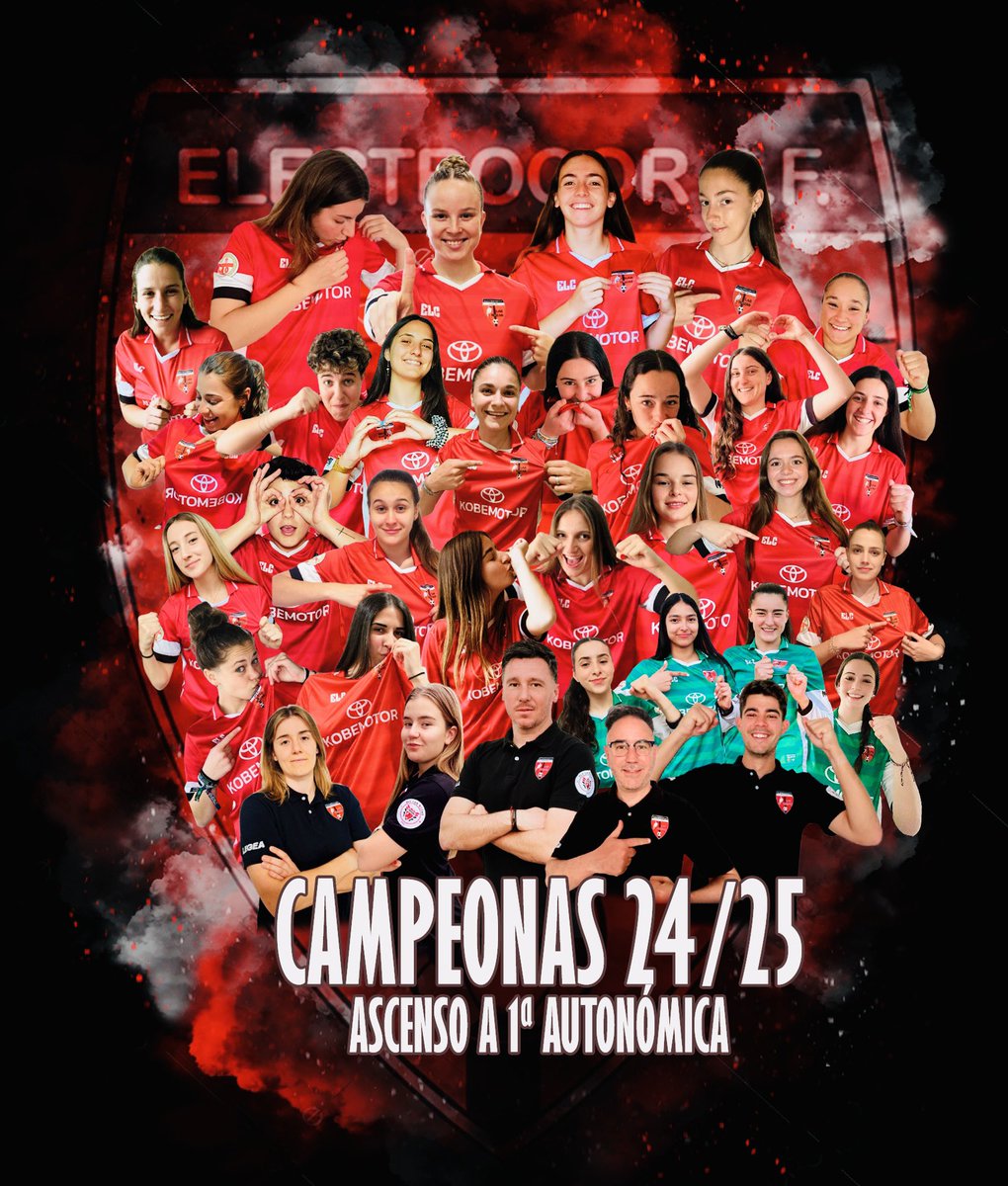 🏆 𝗖𝗔𝗠𝗣𝗘𝗢𝗡𝗔𝗦 𝗗𝗘 𝗟𝗜𝗚𝗔

Enhorabuena a nuestro #SeniorFem por su brillante campeonato y ascenso de categoría. Jugadoras, cuerpo técnico y todas las personas que de alguna manera han ayudado a lograr este hito histórico para el Club

🔴⚪️