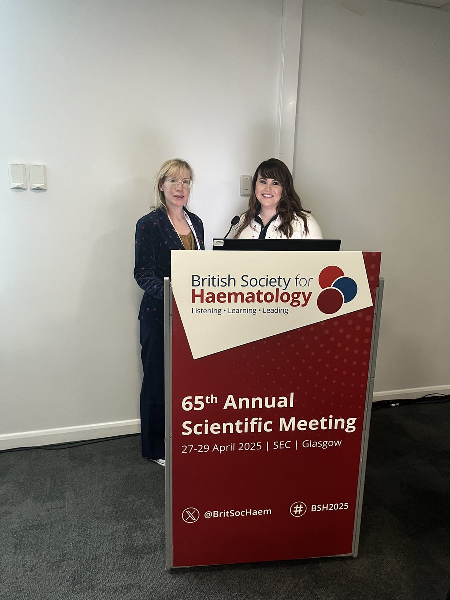 Brilliant opportunity to present with Charlotte today on inequities of access to advanced haematology treatments from a referring and treating centre perspective 💭 #BSH2025 <a href="/AnthonyNolan/">Anthony Nolan</a>