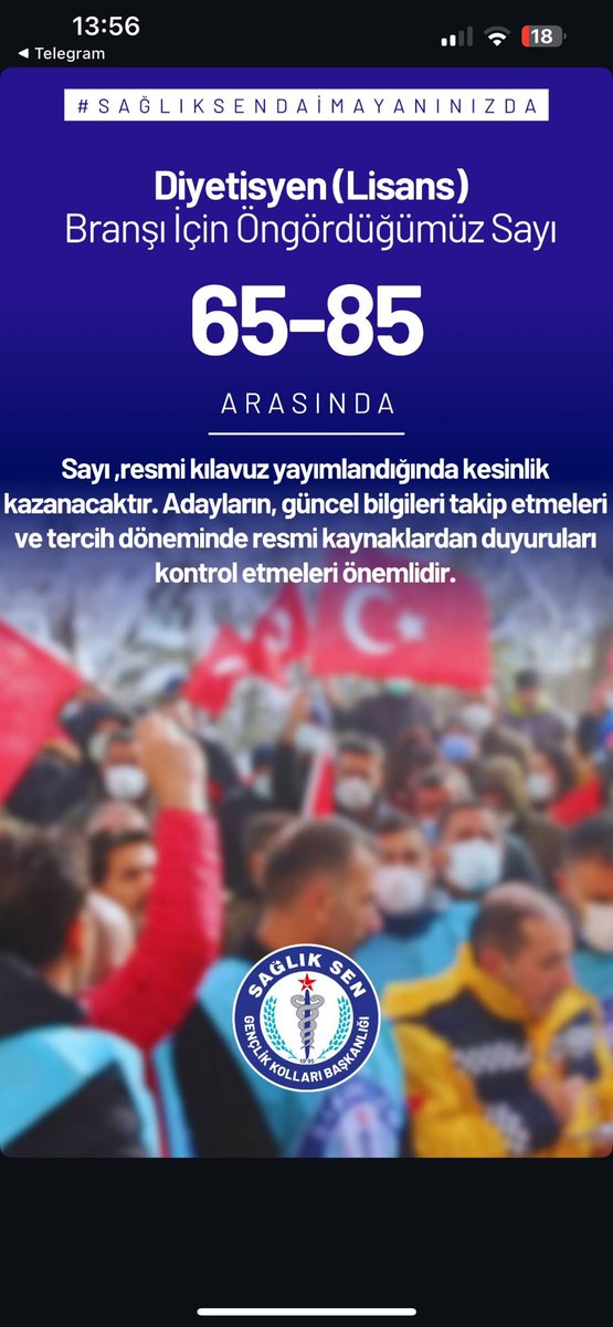 Kabul etmiyoruz bu sayıyı, 

Diyetisyenler kadro beklerken sağlıkta kalite düşmemelidir
<a href="/drmemisoglu/">Prof. Dr. Kemal Memişoğlu</a> <a href="/suayipbirinci/">Doç. Dr. Şuayıp Birinci</a> <a href="/saglikbakanligi/">T.C. Sağlık Bakanlığı</a> <a href="/halksagligigm/">Halk Sağlığı Genel Müdürlüğü</a> <a href="/sbsggm/">Sağlığın Geliştirilmesi</a> <a href="/vedatbilgn/">Vedat Bilgin</a> <a href="/profdrorhanates/">Prof. Dr. Orhan Ateş</a>
#KadrodaLisansiyerNerede