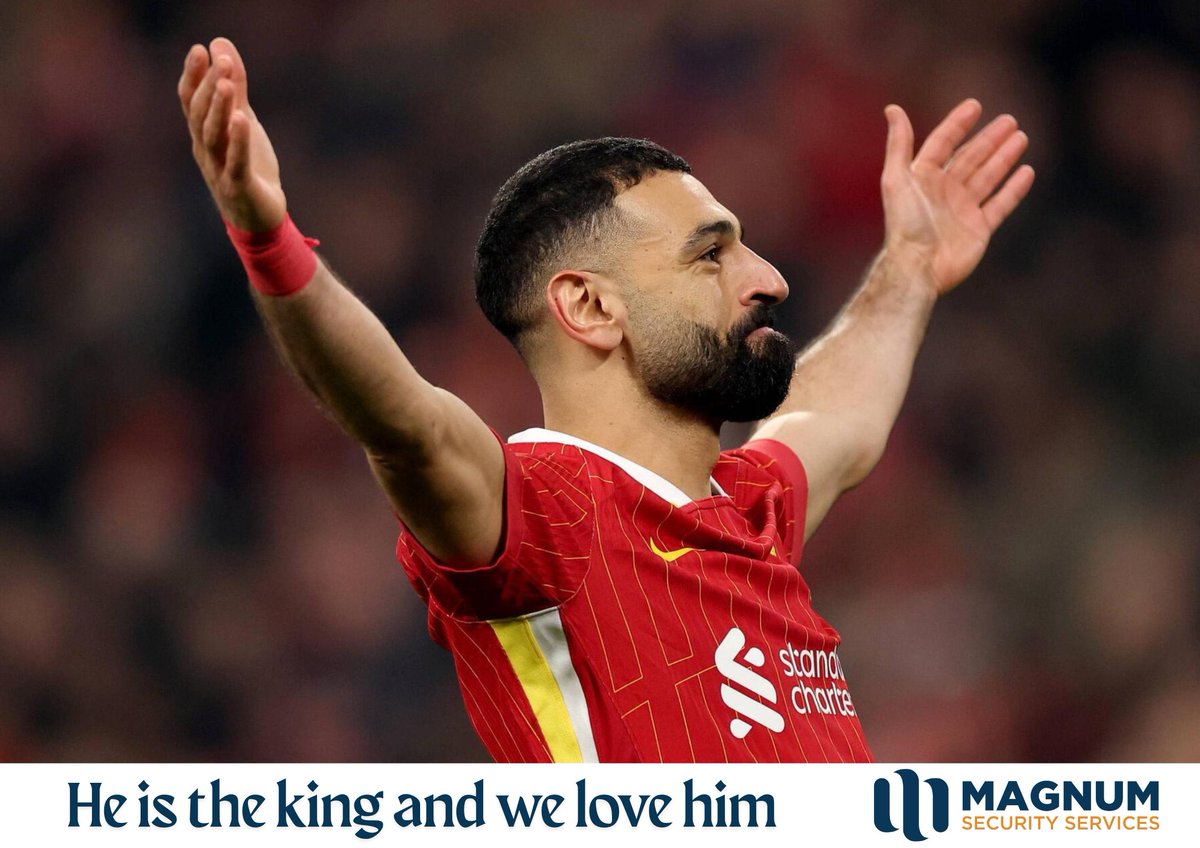 MagnumSEC's tweet photo. Saluting the Egyptian King, Mohamed Salah! 👑⚽

A true icon on and off the pitch, Salah continues to inspire millions with his unmatched talent, dedication, and humility.

We are proud to celebrate a legend who shows us the power of passion and purpose!  #MoSalah #Leadership https://t.co/SwlyZ6lrnU