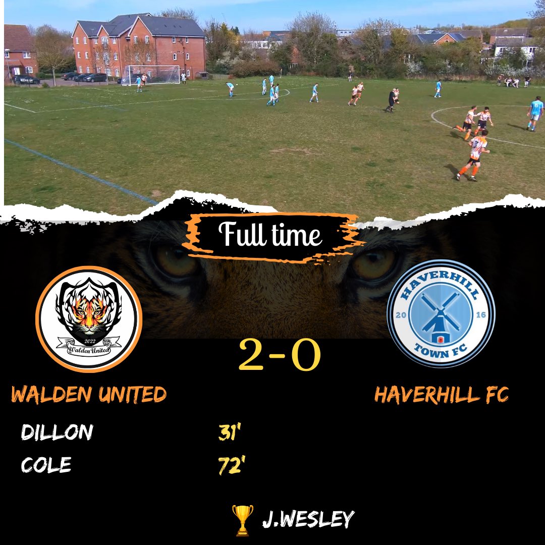 WaldenUnited's tweet image. What a weekend for the team. Fighting all season, week after week, against some very strong teams resulted in us securing the title in front of 200+ supporters.
First half goal from Dillon gave the lads some hope before Cole comes off the bench to seal the victory. Champions 🏆