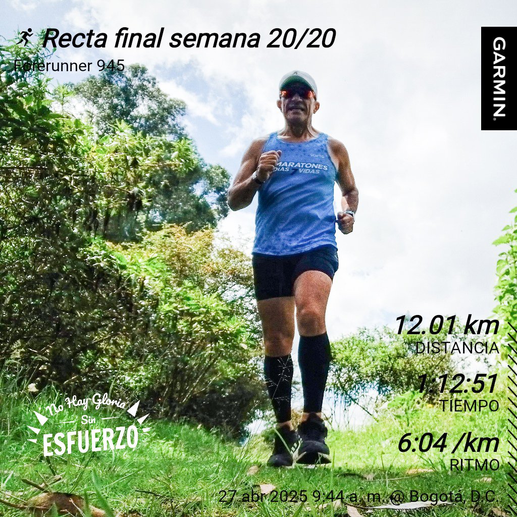 #AquiYaSeCorrio 
Recta final semana 20/20
Cuenta regresiva para salir a devorar asfalto en los míticos 42K 195mts de la <a href="/maratondecali/">Maraton de Cali</a> vamos 💪 <a href="/Crisita20/">Cris Lepe</a> <a href="/domelyAmaro/">Miss Pole 🍒</a> <a href="/franklinshark/">Franklin Oliveros </a> <a href="/Juanma_ak/">Juan Manuel</a> <a href="/ManicomioRunner/">Manicomio Runner \m/ 🤪 \m/</a> <a href="/marisaLoar/">єѕтяєℓℓα gαтυиα 🌟</a> <a href="/Only_Jessi/">𝕁𝕖𝕤 ♋️</a> <a href="/PpValdesS/">Pepe Valdes</a> <a href="/yoelegicorrer1/">#Yoelegícorrer</a> <a href="/Aca_Runners/">ProyectoAcáEntreRunners</a>