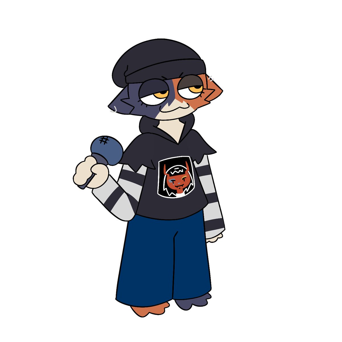 I switched back to ibis and drew it there. Back arm is too short but idgaf. I'll animate the rest another time