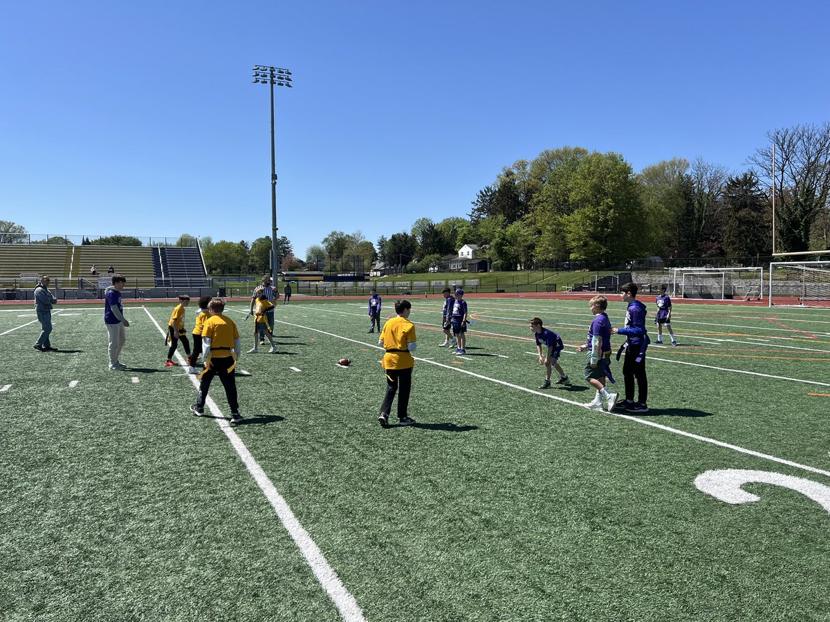 Great day of Flag Football at Crusader Stadium. Thank you to all that helped make it a successful day. Go Crusaders!!
