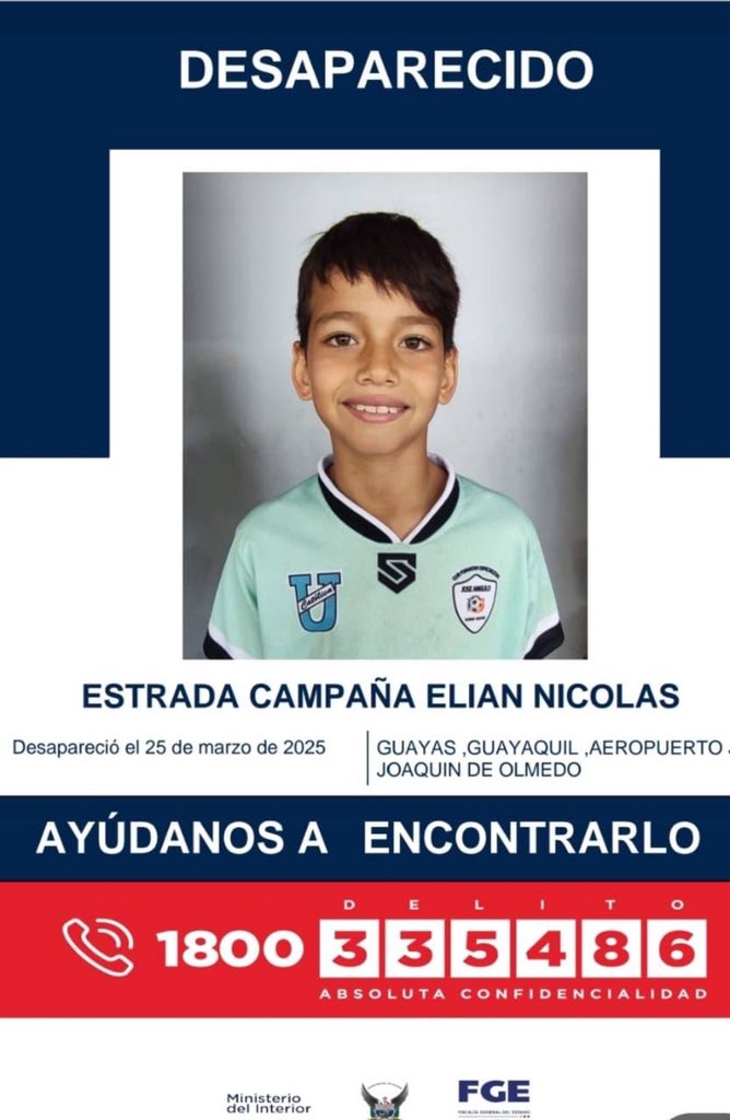#DesaparecidosEcuador
Ayuden a compartir por favor, gracias