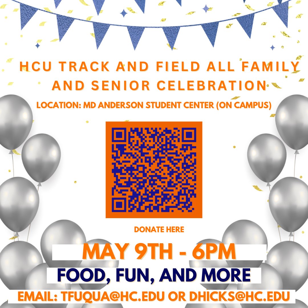 HCU Track and Field Celebration!