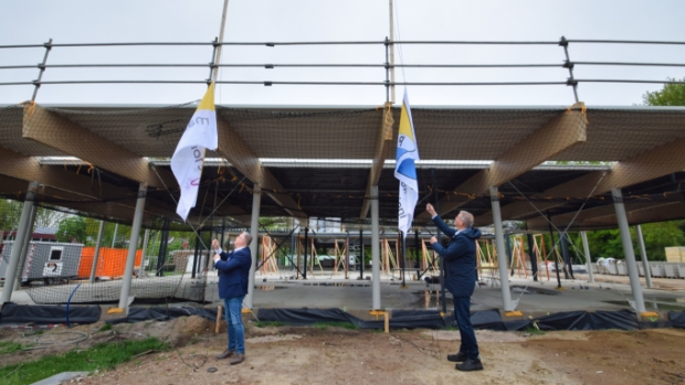 Nieuwbouw Sport en Spel Reek bereikt hoogste punt -  arenalokaal.nl/l/50666