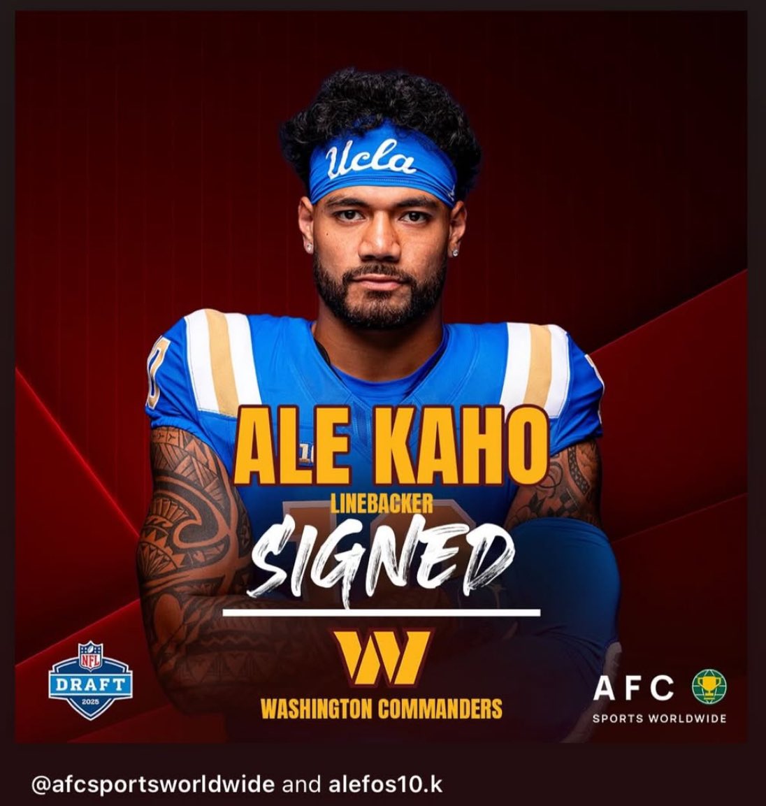 Congrats to the Reno High grad, signed with the Washington Commanders, chasing his <a href="/NFL/">NFL</a> dream!