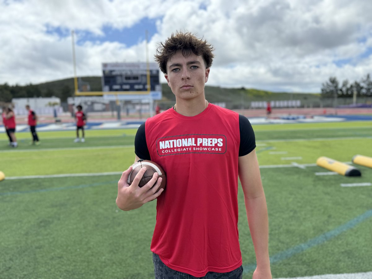 Paul Gregorian (@pgregorian) on Twitter photo Yesterdays <a href="/NPShowcases/">National Preps Showcases</a> quarterback group was very impressive from top to bottom with tons of strong showings…Some included from:
1) 3⭐️ <a href="/laird_finkel/">Laird Finkel</a> ‘26 (MVP)
2) 3⭐️ <a href="/pannell_ashton/">Ashton Pannell</a> ‘26
3) 4⭐️ <a href="/DaneWeber08/">Dane Weber</a> ‘27
4) <a href="/ayden1edwards/">ayden edwards ‘28 QB</a> ‘28 Yesterdays <a href="/NPShowcases/">National Preps Showcases</a> quarterback group was very impressive from top to bottom with tons of strong showings…Some included from:
1) 3⭐️ <a href="/laird_finkel/">Laird Finkel</a> ‘26 (MVP)
2) 3⭐️ <a href="/pannell_ashton/">Ashton Pannell</a> ‘26
3) 4⭐️ <a href="/DaneWeber08/">Dane Weber</a> ‘27
4) <a href="/ayden1edwards/">ayden edwards ‘28 QB</a> ‘28