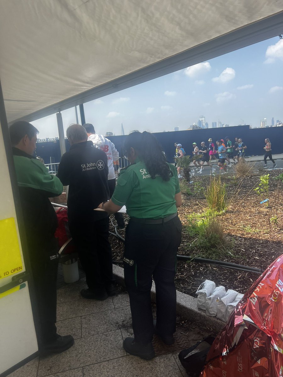 Darren Murray (@sjac_daz) on Twitter photo Fantastic day with <a href="/SJACymru/">St John Ambulance Cymru</a> in London working alongside our colleagues <a href="/stjohnambulance/">St John Ambulance England</a> at the very warm #LondonMarathon We’ll definitely be back in 2026 if you’ll have us. A massive #diolch to all those who spent the weekend volunteering to keep thousands of runners safe! Fantastic day with <a href="/SJACymru/">St John Ambulance Cymru</a> in London working alongside our colleagues <a href="/stjohnambulance/">St John Ambulance England</a> at the very warm #LondonMarathon We’ll definitely be back in 2026 if you’ll have us. A massive #diolch to all those who spent the weekend volunteering to keep thousands of runners safe!