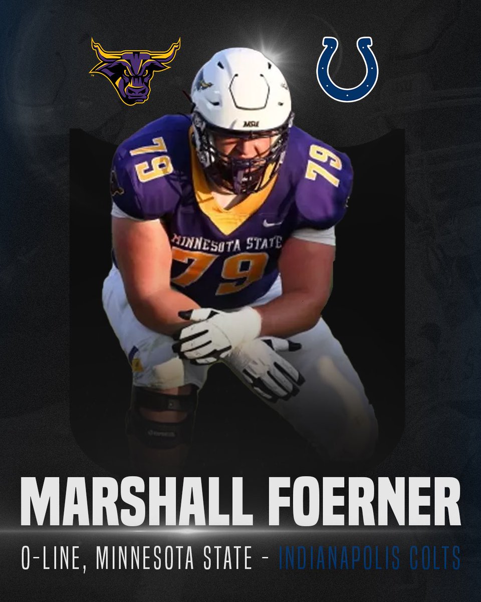 Division 1 Rejects (@d1_rejects) on Twitter photo From <a href="/MinnStFootball/">Minnesota State Football</a> ➡️ <a href="/Colts/">Indianapolis Colts</a>
<a href="/MarshallFoerner/">Marshall Foerner</a> has signed a deal with Indianapolis following the #NFLDraft2025 From <a href="/MinnStFootball/">Minnesota State Football</a> ➡️ <a href="/Colts/">Indianapolis Colts</a>
<a href="/MarshallFoerner/">Marshall Foerner</a> has signed a deal with Indianapolis following the #NFLDraft2025