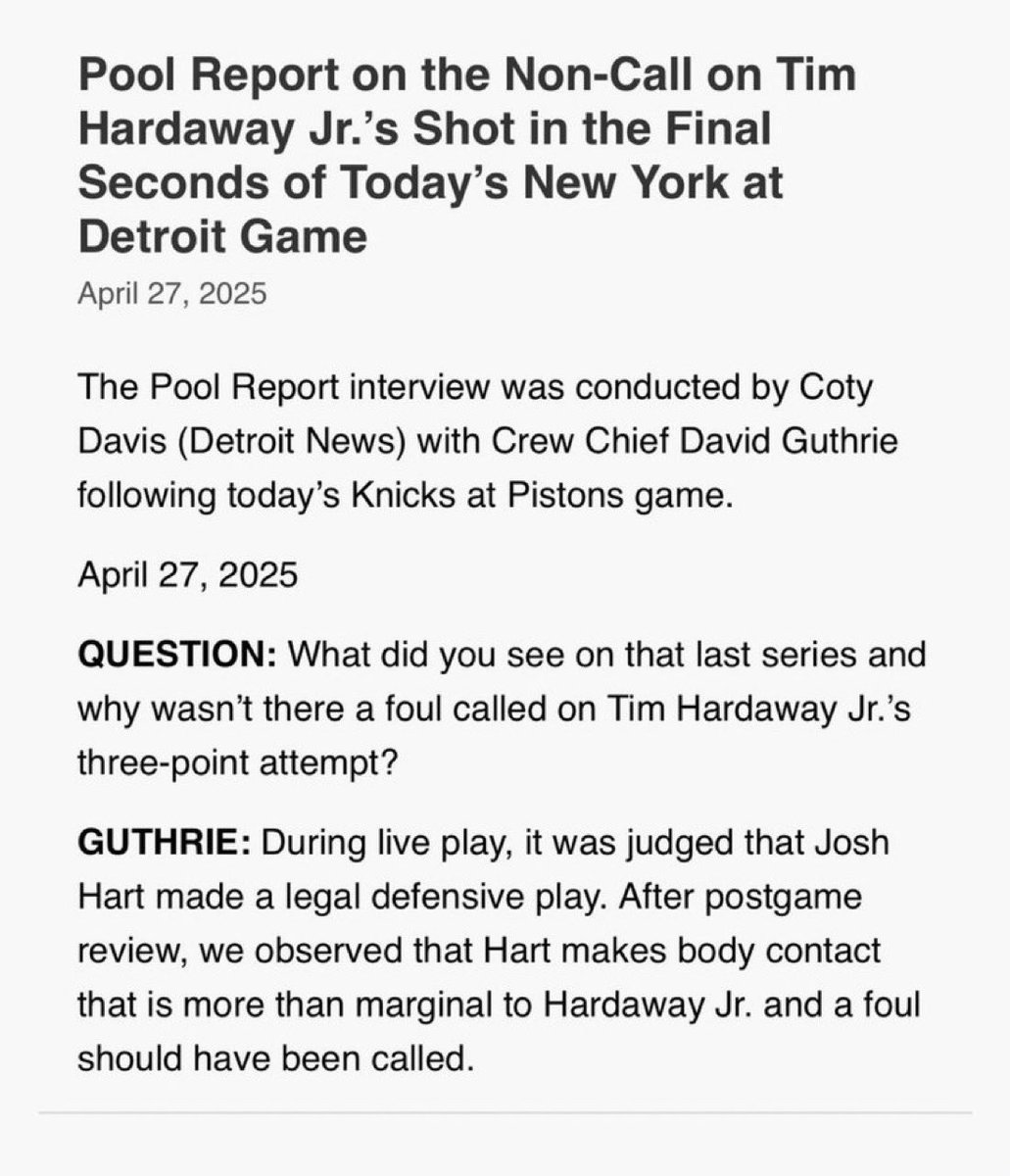 Refs make it official: should’ve been called