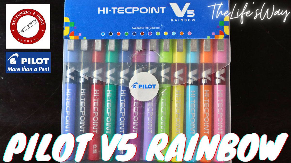 TheLifesWay's tweet image. Pilot Hi-Tecpoint V5 Rainbow Needlepoint Liquid Ink Pens @sandtonstat @pilot_pen_sa #PilotPens #PilotV5Rainbow #PilotV5 #Pilot #sandtonstationeryandprint #StationeryReview #TheLifesWay #TechBlogger #Youtuber #Johannesburg #SouthAfrica Link to video - youtu.be/O2rvUGzSSN8